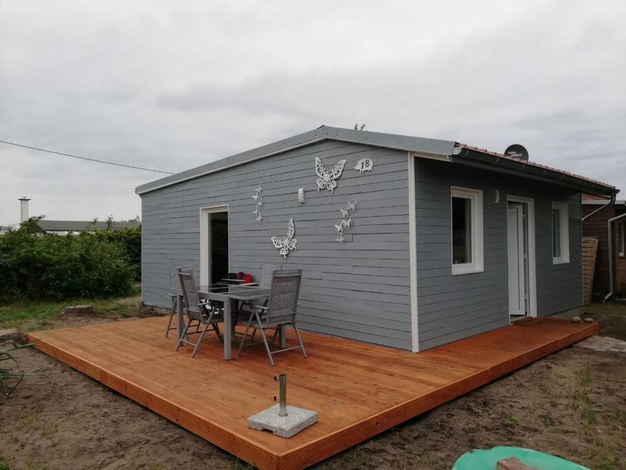 Ferienwohnung Am Stettiner Haff Monkebude Luaran gambar