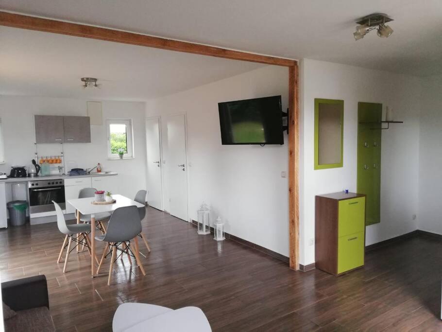 Ferienwohnung Am Stettiner Haff Monkebude Luaran gambar